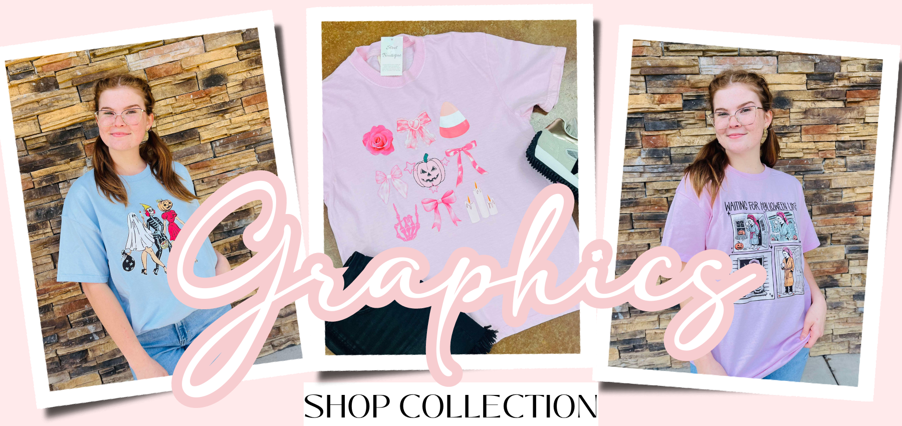 Shop all graphic tee's here!