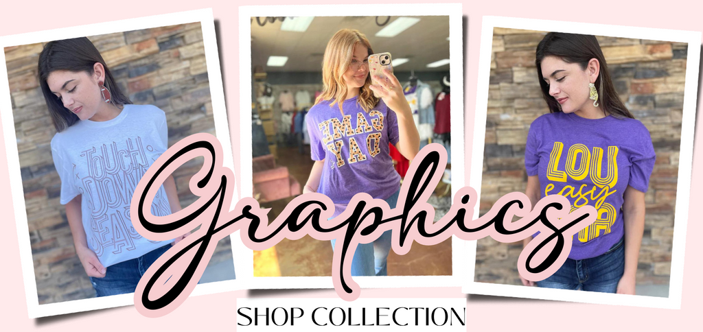 Shop all graphic tees here!