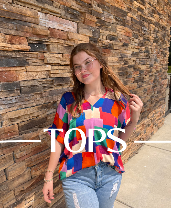 Check out our great selection of tops
